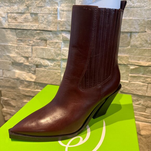 Sam Edelman | Boots | Mandy | Pecan Leather | New w/Box | EUR 36.6 | US 6 1/2| M - Picture 1 of 10